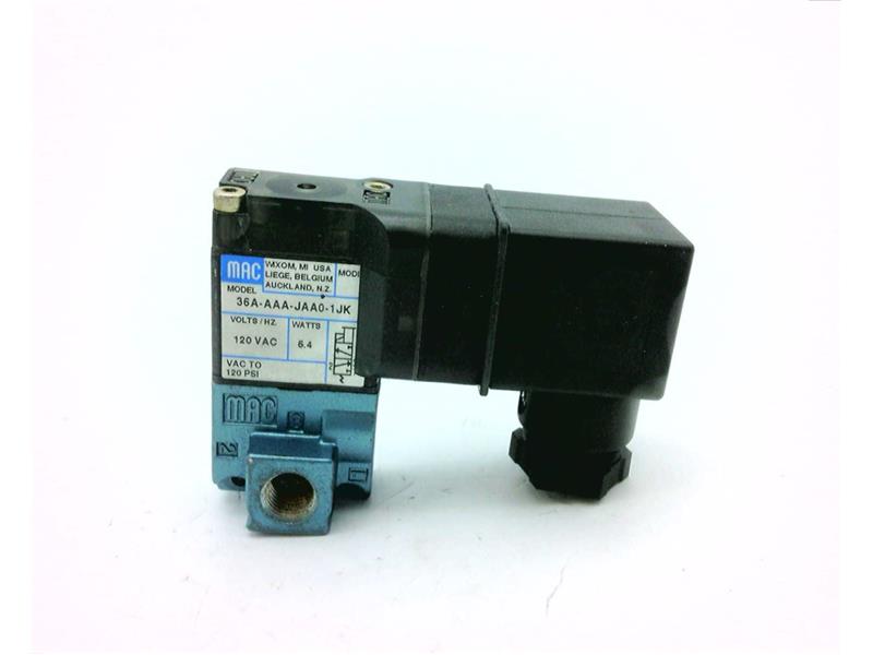 MAC VALVES INC 36A-AAA-JAA0-1JK