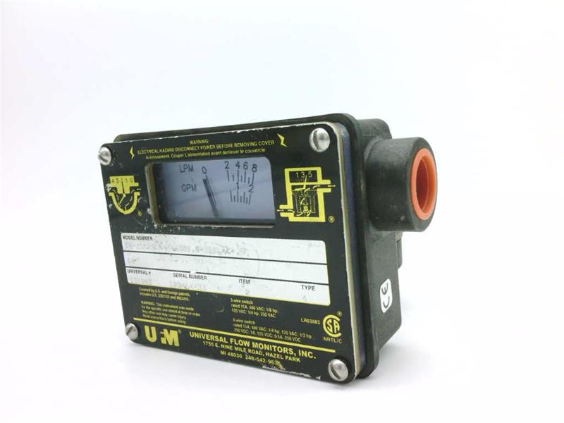 UNIVERSAL FLOW MONITORS SN-ASB2GLM-4-600V.9-A1WL-C-.5D