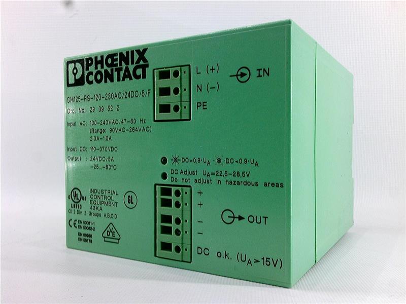 PHOENIX CONTACT CM125-PS-120-230AC/24DC/5/FC/5/F