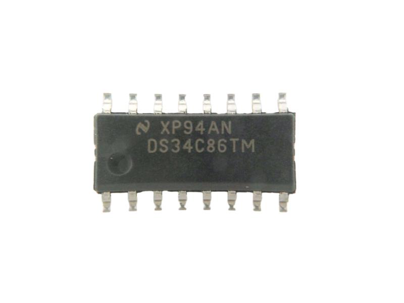DS34C86TM by TEXAS INSTRUMENTS SEMI