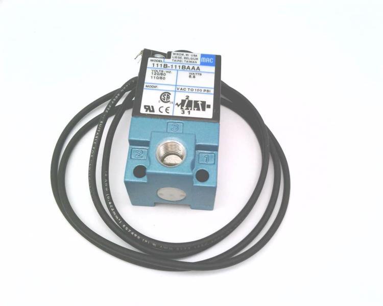 MAC VALVES INC 166B-601BA