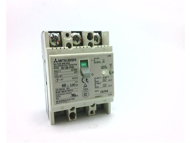 MITSUBISHI NV100-FHU-3P-60A