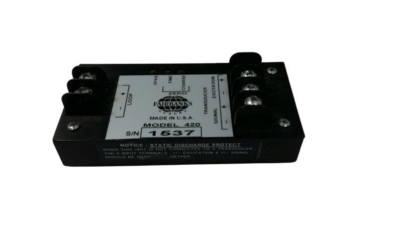 FAIRBANKS SCALE 420/420 FM