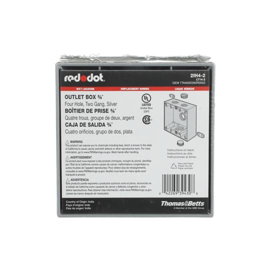 ABB THOMAS & BETTS 2IH4-2