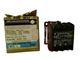MCO/40-110-120/50HZ-125-135/60HZ by GEC INDUSTRIAL