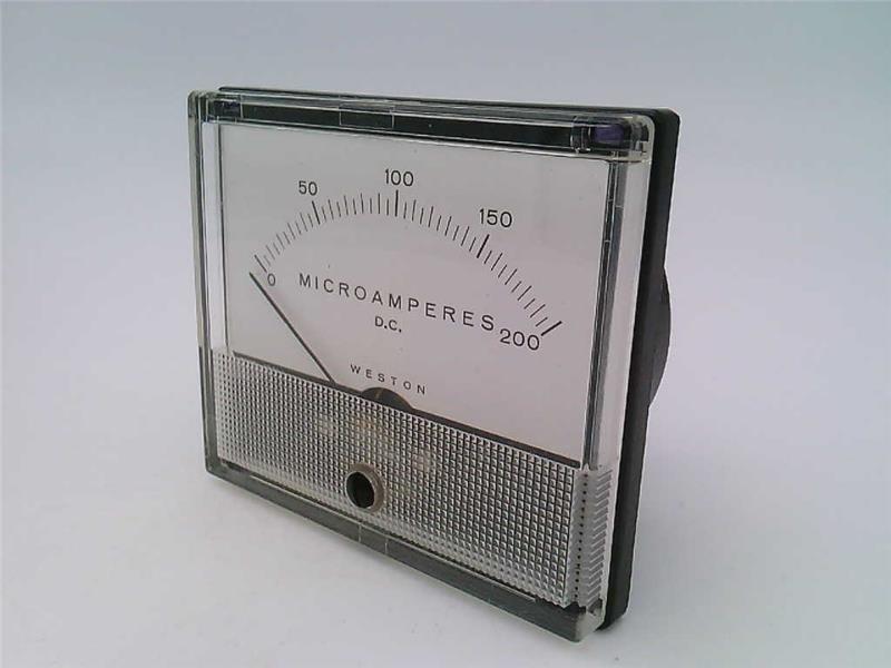 WESTON 1931-DC-MIC-AMM-0/200