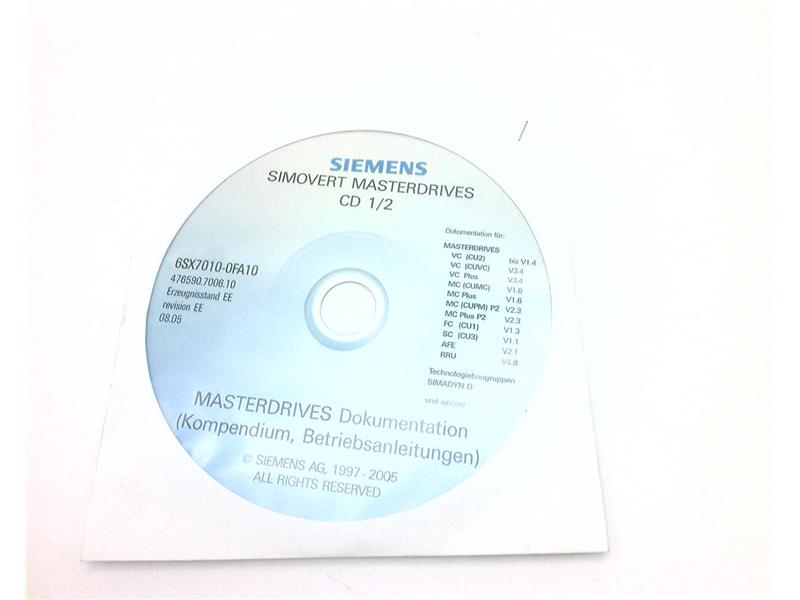 SIEMENS 6SX7010-0FA10