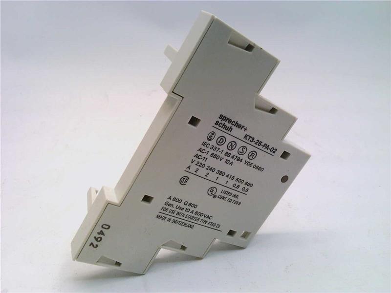 SPRECHER & SCHUH KT3-25-PA-02