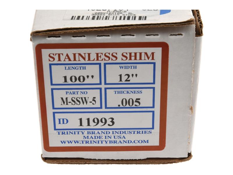 TRINITY BRAND INDUSTRIES INC M-SSW-5