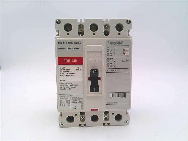 EATON CORPORATION FDB3060LW02