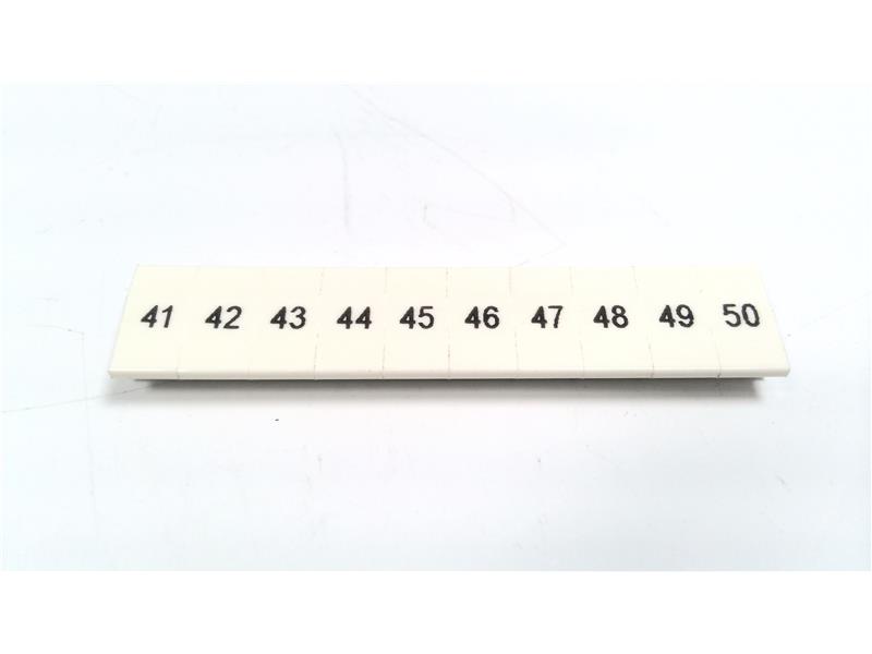 PHOENIX CONTACT ZB 5,LGS:FORTL.ZAHLEN 41-50