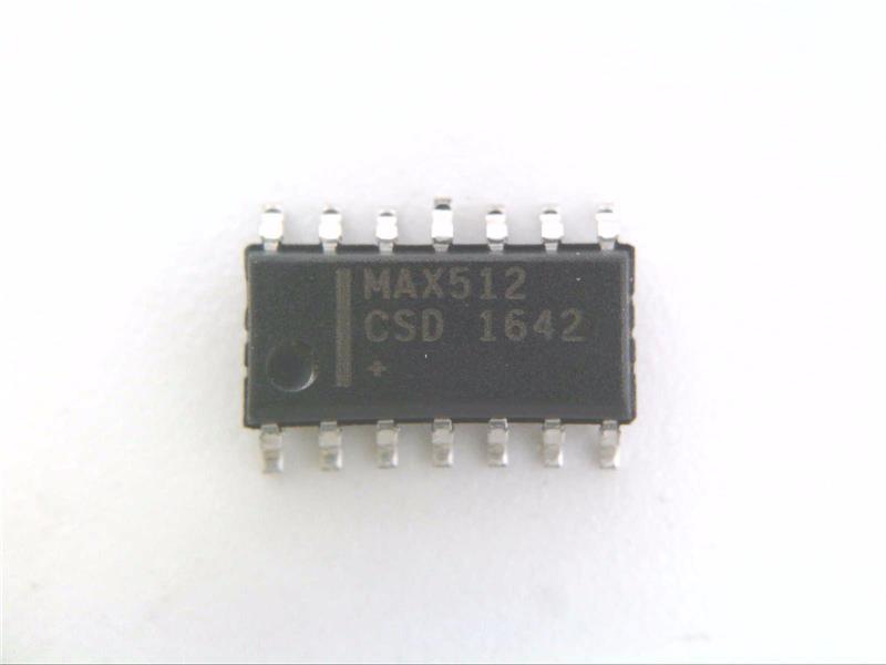 MAXIM INTEGRATED PRODUCTS MAX512CSD+