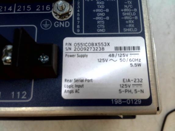 SCHWEITZER ENGINEERING 0551C0BX553X