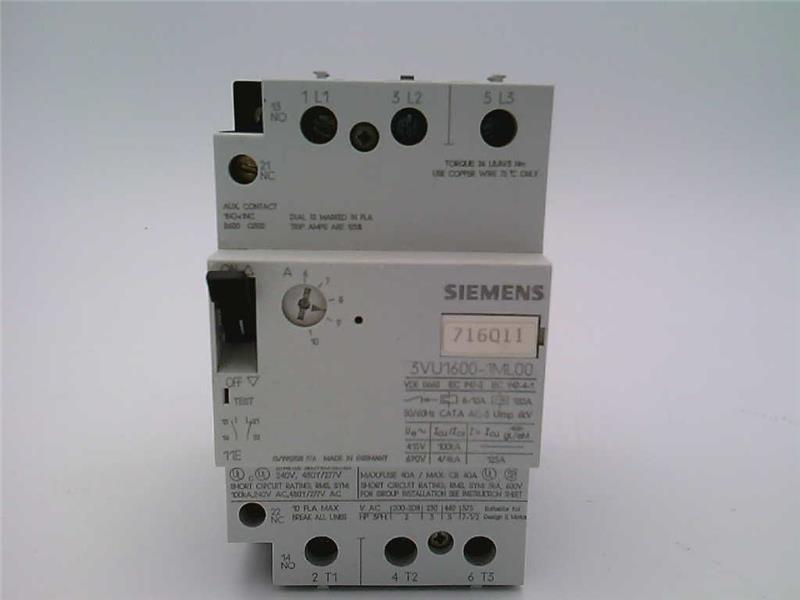 SIEMENS 3VU1600-1VL00