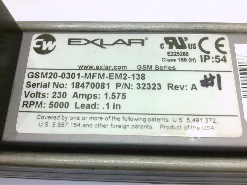 EXLAR GSM20-0301-MFM-EM2-138