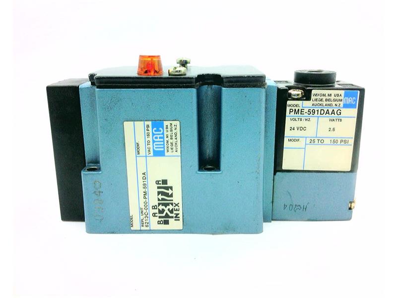 MAC VALVES INC 6213C-000-PM-591DA