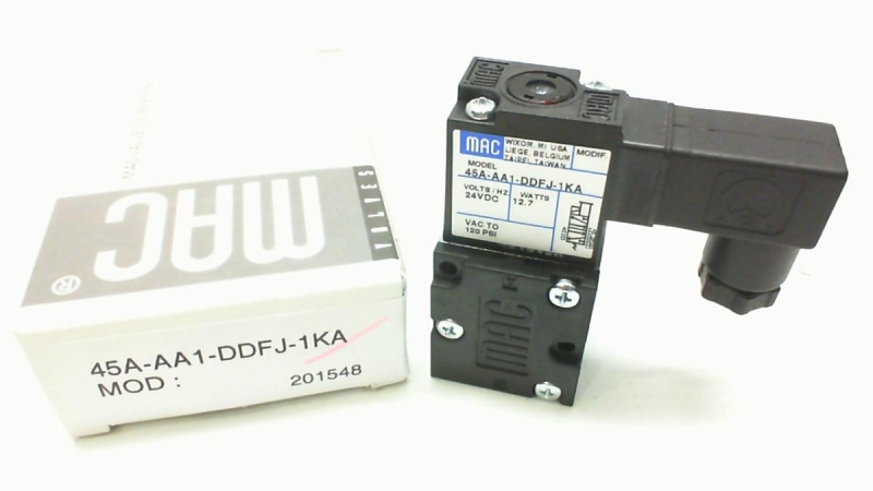MAC VALVES INC 45A-AA1-DDFJ-1KA