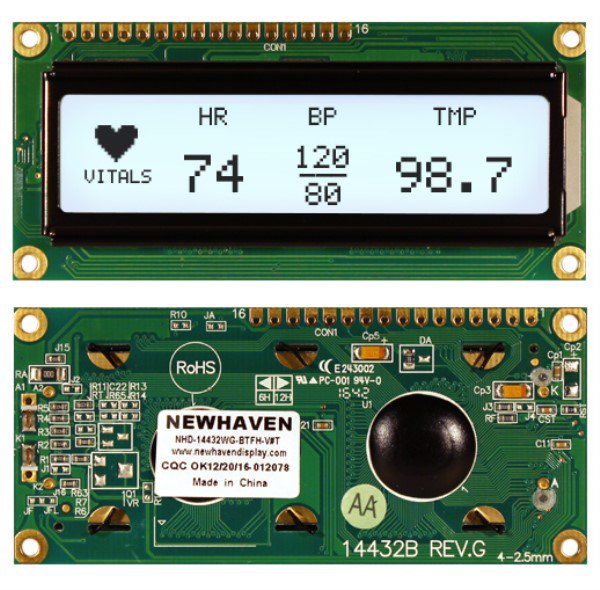 NEWHAVEN DISPLAY NHD-14432WG-BTFH-V#T
