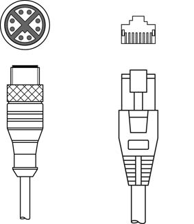 KSS GB-M12-8A-RJ45-A-P7-020 by LEUZE