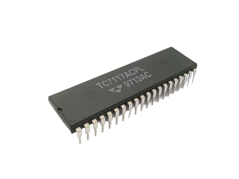 TC7117ACPL by MICROCHIP TECHNOLOGY INC