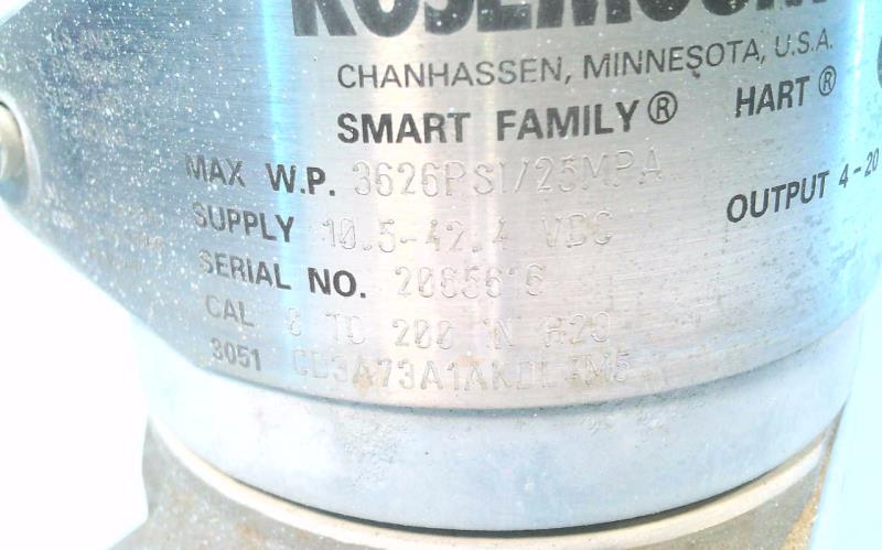 EMERSON 3051CD3A73A1AKDL4M5