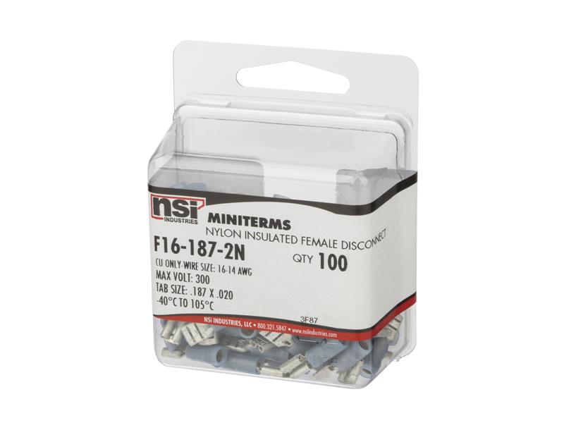 NSI INDUSTRIES F16-187-2N