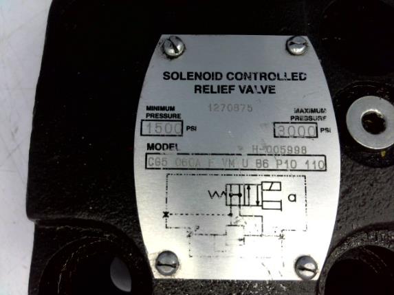 EATON CORPORATION CG5-060A-FVM-U-B6-P10-110