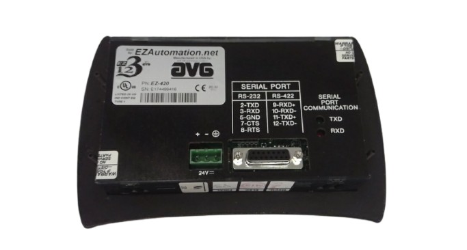 AVG AUTOMATION EZ-420