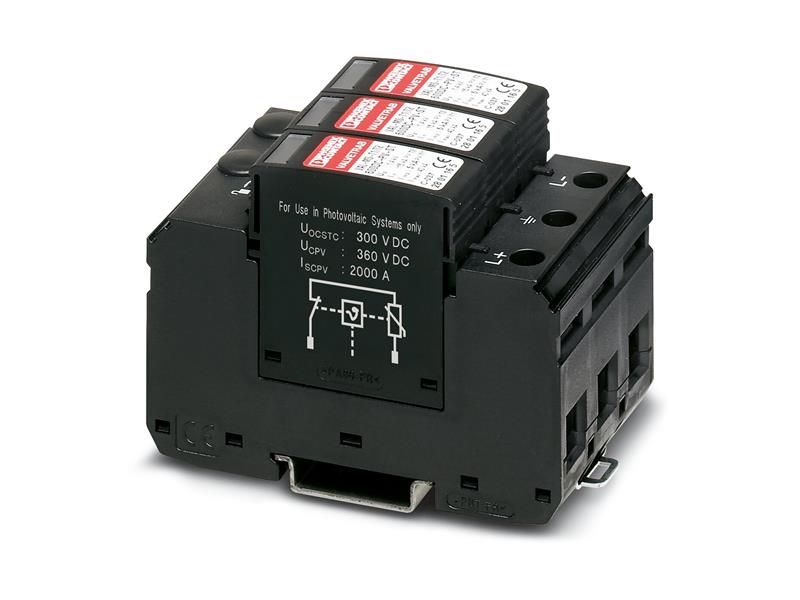 PHOENIX CONTACT VAL-MS-T1/T2 600DC-PV/2+V