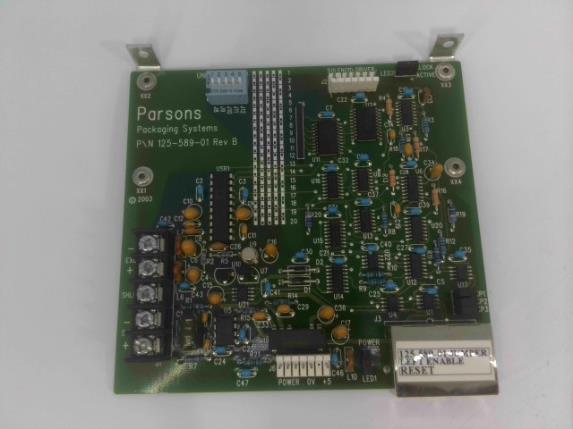 PARSONS PACKAGING SYSTEMS 125-589-01