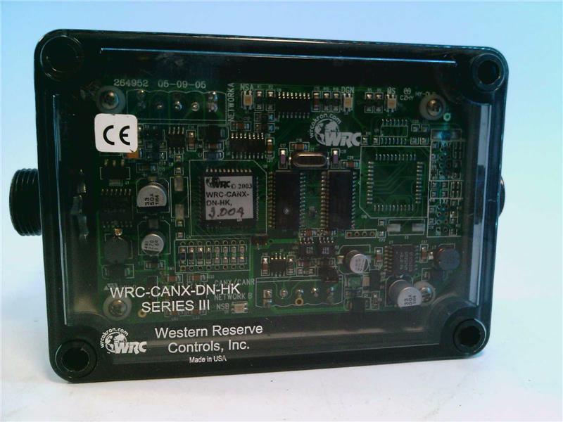 WESTERN RESERVE CONTROLS WRC-CANX-DN-HK