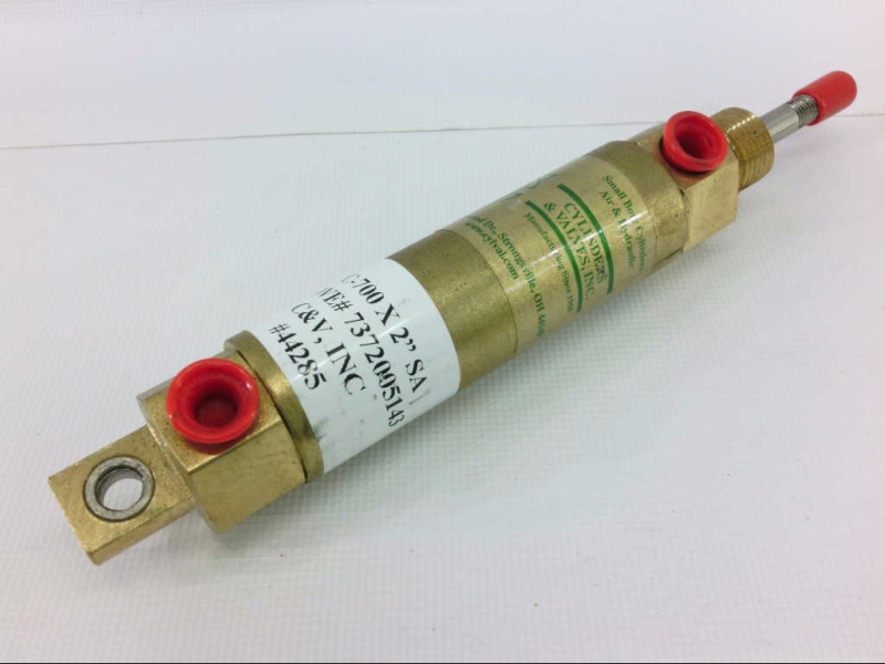CYLINDERS & VALVES INC CC-700-2-SA