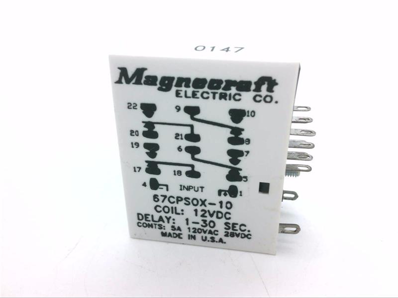 STRUTHERS DUNN RELAYS 67CPSOX-10