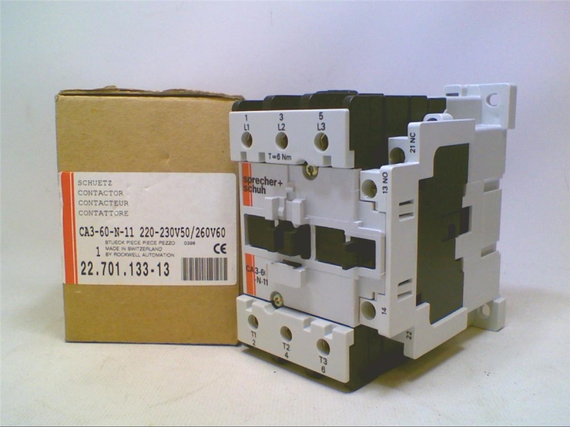 SPRECHER & SCHUH CA3-60-N-11-220-230V/50HZ-260V/60HZ