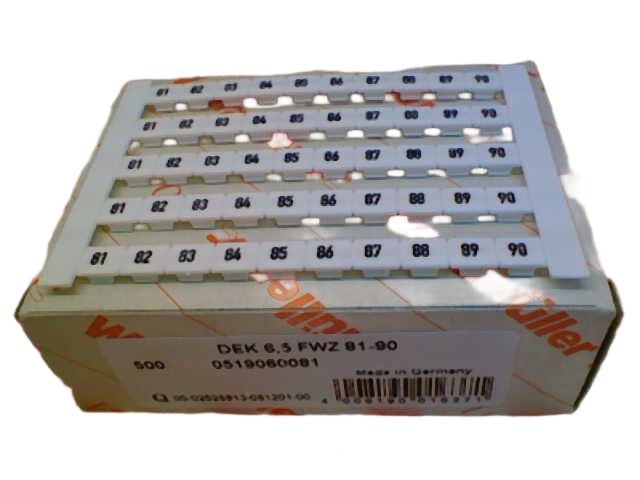 WEIDMULLER DEK-6.5-FWZ-81-90