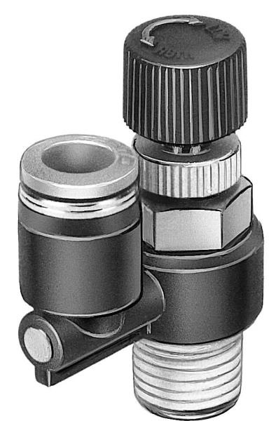 LRL-1/4-NPT-QS-3/8-U by FESTO