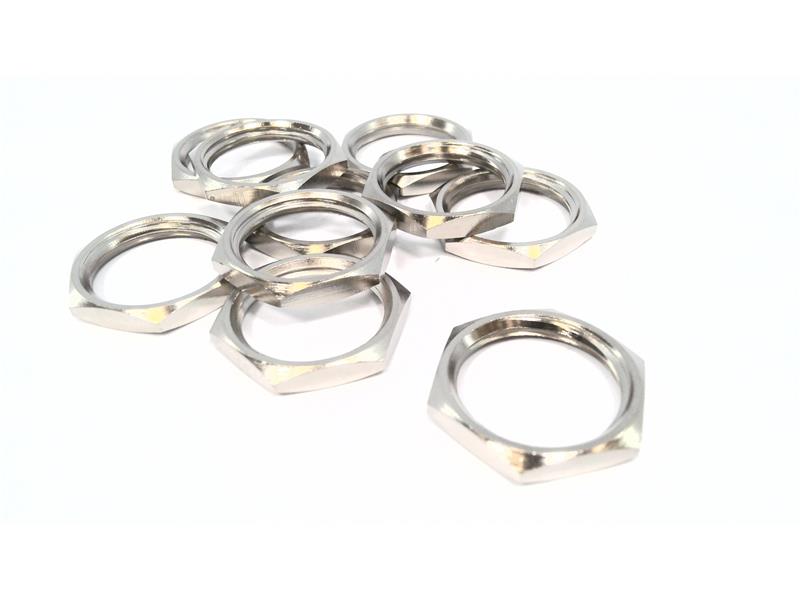 TURCK LOCKNUT 1/2-14 HEX (10/BAG)