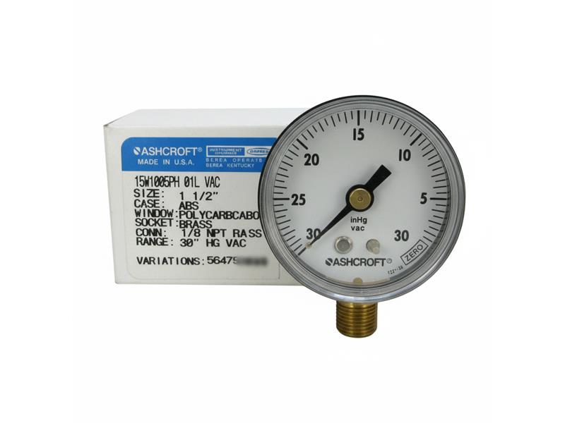 ASHCROFT 15W-1005-PH-01L-0-30