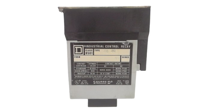 SCHNEIDER ELECTRIC 8501-X040-V02-9515