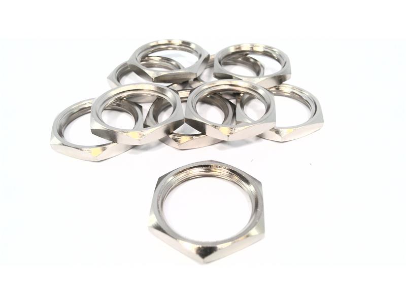 TURCK LOCKNUT 1/2-14 HEX (10/BAG)