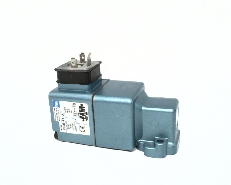 MAC VALVES INC 250B-114JJ