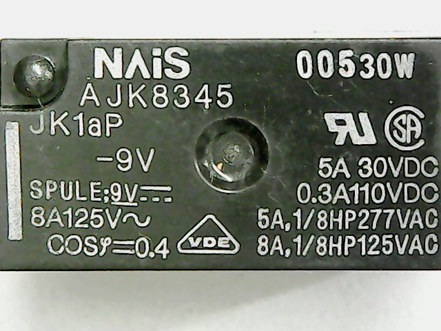 MATSUSHITA ELECTRIC JK1AP9V