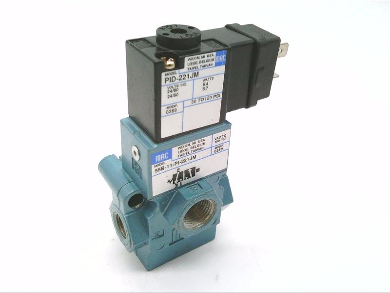 MAC VALVES INC 55B-11-PI-221JM