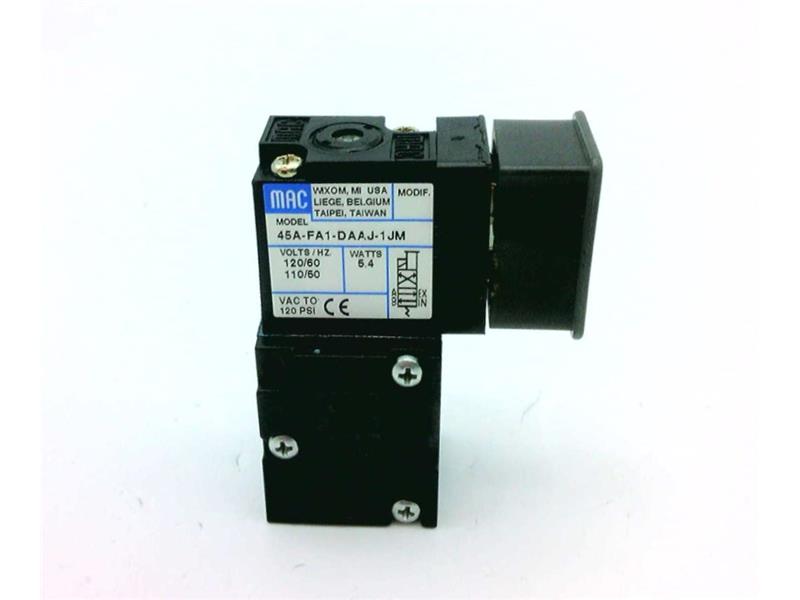 MAC VALVES INC 45A-FA1-DAAJ-1JM