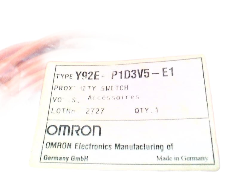 OMRON Y92E-P1D3V5-E1