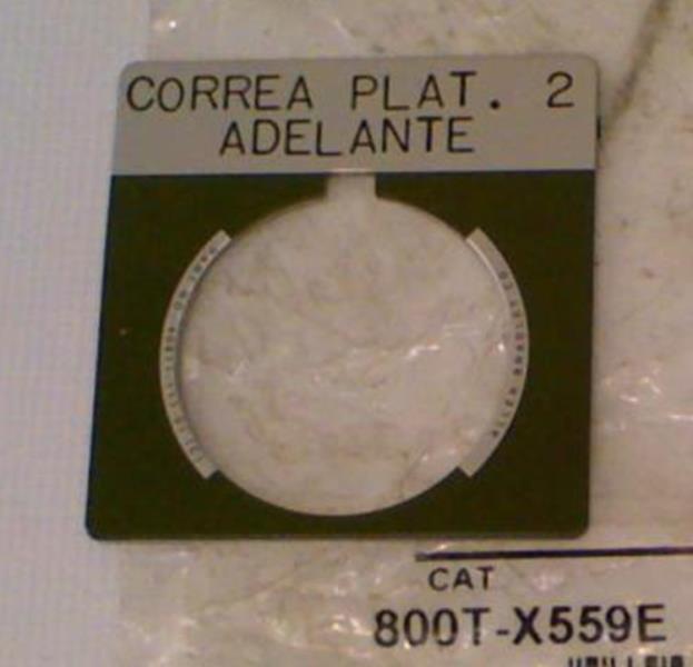 ALLEN BRADLEY 800T-X559E-CORREA/PLAT.2 ADELANTE