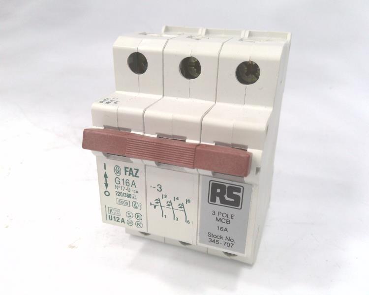 EATON CORPORATION FAZ-G16A-3