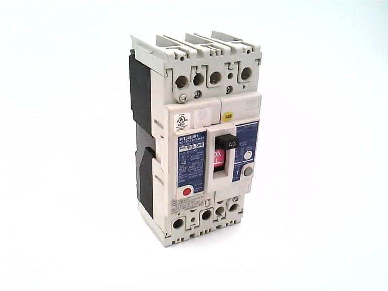 MITSUBISHI NV50-SWU-3P-40A-AC100-200V-30MA