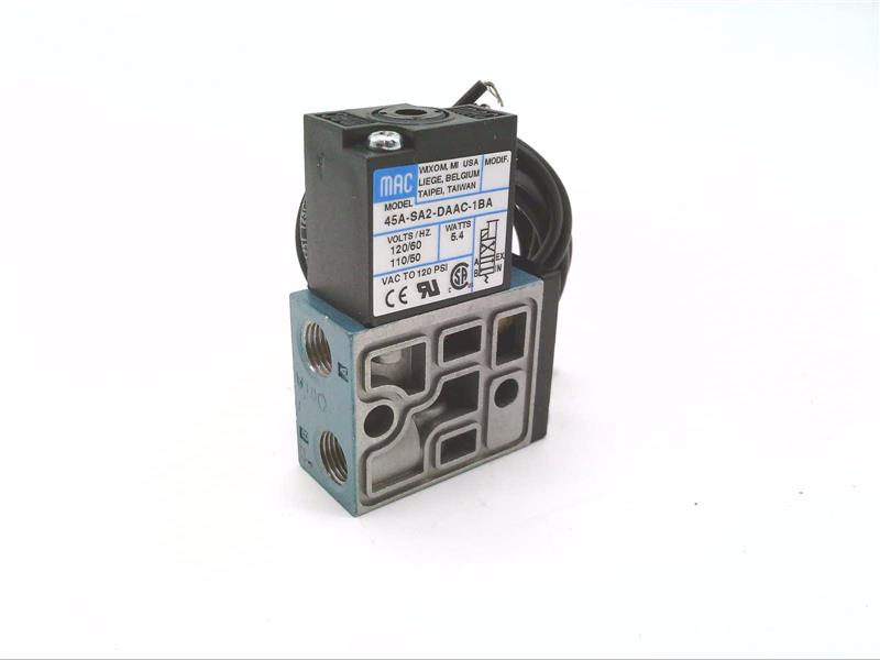 MAC VALVES INC 45A-SA2-DAAC-1BA