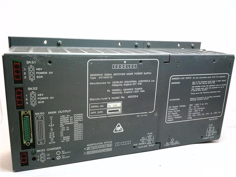 CONVERTEAM 31V1400/10